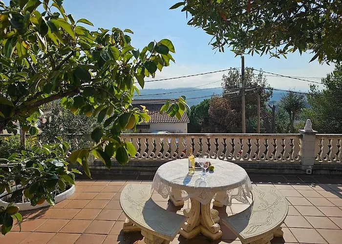 Mit Bergblickterrasse Bei Lloret De Mar Apartman Vidreres